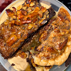 Brownie Pecan Pie Surprise
