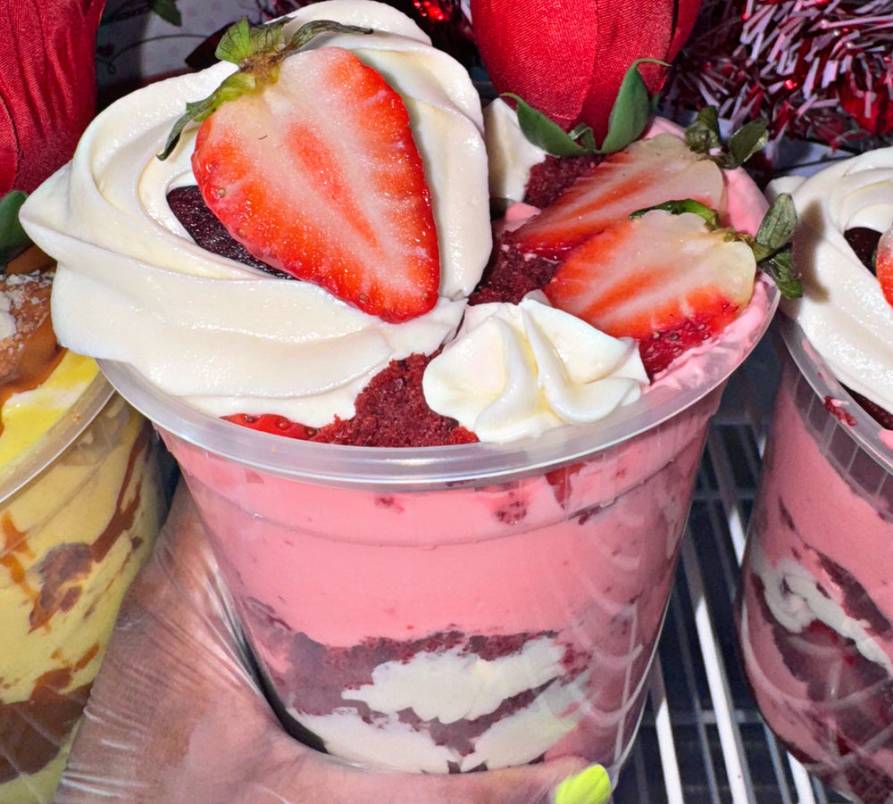 Strawberry Red Velvet Cheesecake