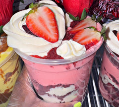 Strawberry Red Velvet Cheesecake