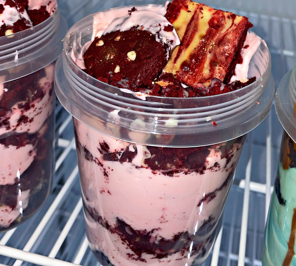 Red Velvet Cheesecake Brownie