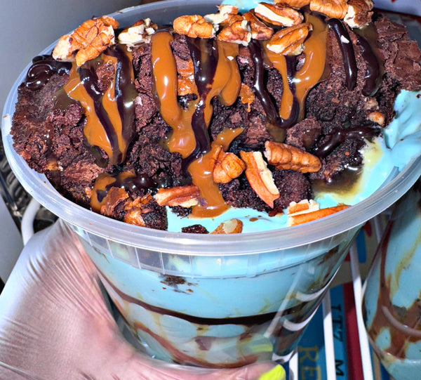 Turtle Pecan Brownie Swirl