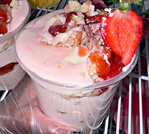 Strawberry Cinnamon Roll Swirl